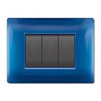PLACCA MYLIFE Q 3 MODULI BLU