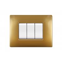 PLACCA MYLIFE Q 3 MODULI SABBIA ORO