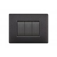 PLACCA MYLIFE Q 3 MOD.VULC.GRIGIO NOTTE