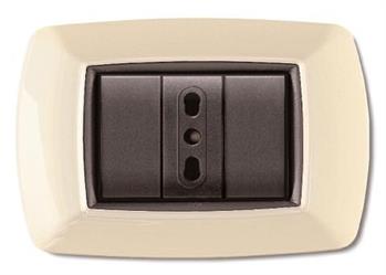 PLACCA MYLIFE 3 POSTI AVORIO