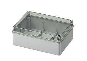 CASSETTA IP56 P. LISCE COP.TRASP.190X140X70