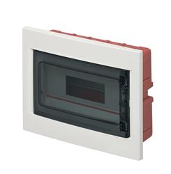 CENTRALINO DA INCASSO BIANCO PORTELLO FUME' 12 MODULI