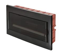 CENTRALINO DA INCASSO NERO PORTELLO FUME' 18 MODULI