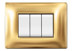 PLACCA MYLIFE Q 2 MODULI ORO