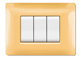 PLACCA MYLIFE Q 2 MOD.GIALLO PASTELLO