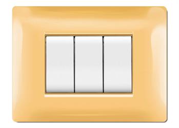 PLACCA MYLIFE Q 7 MOD.GIALLO PASTELLO