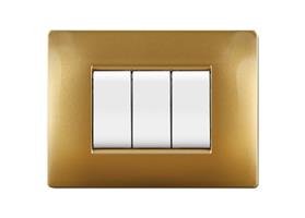 PLACCA MYLIFE Q 7 MODULI SABBIA ORO