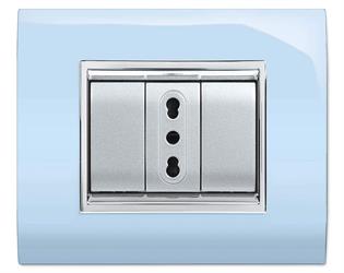 PLACCA NEWPRESTIGE 7 MOD.AZZURRO PAST.