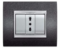 PLACCA NEWPRESTIGE 7 MOD.VULC.GRIGIO N.