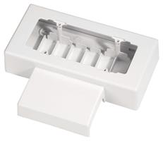 SCATOLA TORRETTA 100-70X20 BIANCO 6 MOD.