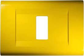 PLACCA CLICK 1 POSTO GIALLO