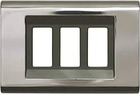 PLACCA CLICK 3 POSTI CANNA FUCILE NERA