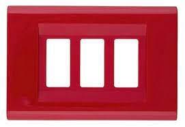 PLACCA CLICK 3 POSTI ROSSA