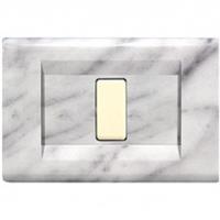 PLACCA CLICK 4 POSTI MARMO