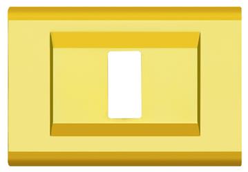 PLACCA CLICK 5 POSTI ORO