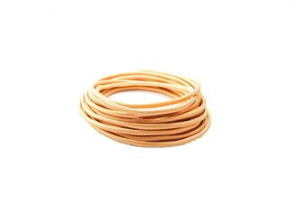 CAVO 2X0,75 MMQ RIVESTITO COLORE NOCE ORO