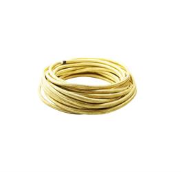 CAVO 2X0,75 MMQ RIVESTITO COLORE OTTONE