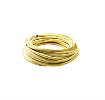 CAVO 2X0,75 MMQ RIVESTITO COLORE OTTONE
