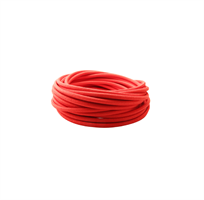 CAVO 2X0,75 MMQ RIVESTITO COLORE ROSSO