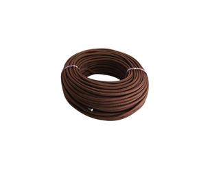CAVO 2X0,75 MMQ RIVESTITO COLORE MARRONE