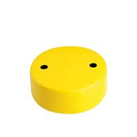 ROSONE CILINDRICO GIALLO 2 FORI