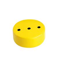 ROSONE CILINDRICO GIALLO 3 FORI