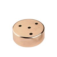 ROSONE CILINDRICO RAMATO 4 FORI