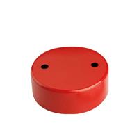 ROSONE CILINDRICO ROSSO 2 FORI