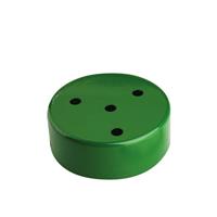 ROSONE CILINDRICO VERDE 4 FORI