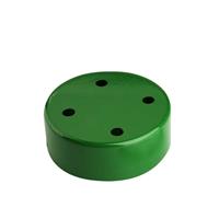 ROSONE CILINDRICO VERDE 4 FORI