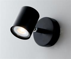 SPOT-ZERO-1 NER SPOT ZERO ORIENTABILE NERO