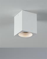 Plafoniera Attacco GU10 in alluminio pressofuso colore Bianco