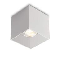 Plafoniera Attacco GU10 in alluminio pressofuso colore Bianco