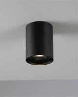Plafoniera Attacco GU10 in alluminio pressofuso colore Nero