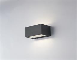LED-W-TWIN-S ANT APPLIQUE LED TWIN ANTRACITE 12W