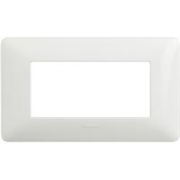 Placca Matix 4 Moduli colore Bianco