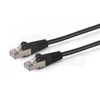 CAVO PATCH CAT5E 0.5M F/UTP NERO CU PB