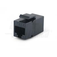 KEYSTONE CAT.6 PRESA-PRESA UTP NERO