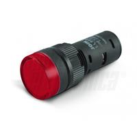INDICATORE LED 16MM 12VDC ROSSO