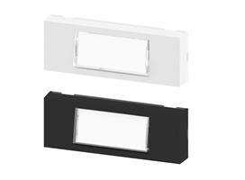PULSANTE ESTERNO PORTANOME LUMINOSO BIANCO