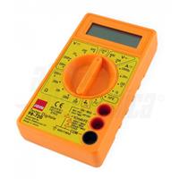 Tester Digitale Alpha Elettronica 6 gamme di misurazione, per tecnici elettronici, elettrauto, assistenza tecnica