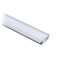 PROFILO ALLUMINIO INCASSO 2MT 24,7X7MM STRI
