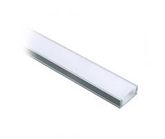 PROFILO ALLUMINO BIANCO 2MT 17,4X7MM STRISC