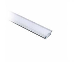 PROFILO ALLUMINIO BIANCO INCASSO 2MT 24,7X7