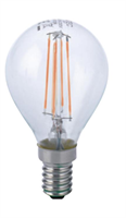 LUXA-E14G-4F LAMPADINA LED FILAMENTO GLOBO