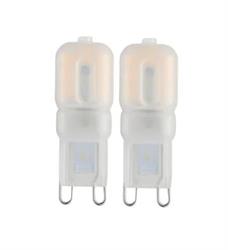 Lampadine a led Alogene in Kit da 2 pezzi Attacco G9 2,5W 4000K