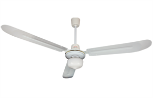 VENTILATORE DA SOFFITTO  3 PALE 1 LUCE