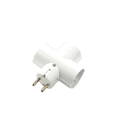 ADATTATORE TRIPLO SCHUKO