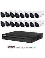 KIT DAHUA 16 TELECAMERE BULLET 2MP + XVR 16 CANALI