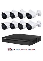 KIT DAHUA 8 TELECAMERE BULLET 5MP + XVR 8 CANALI